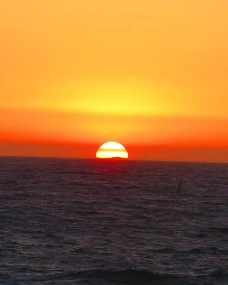 Sunset In Scarborough Beach, Perth Australia