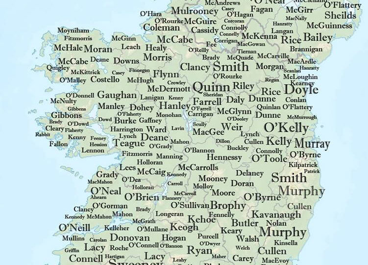 List Of Irish Surnames 1 751x540 