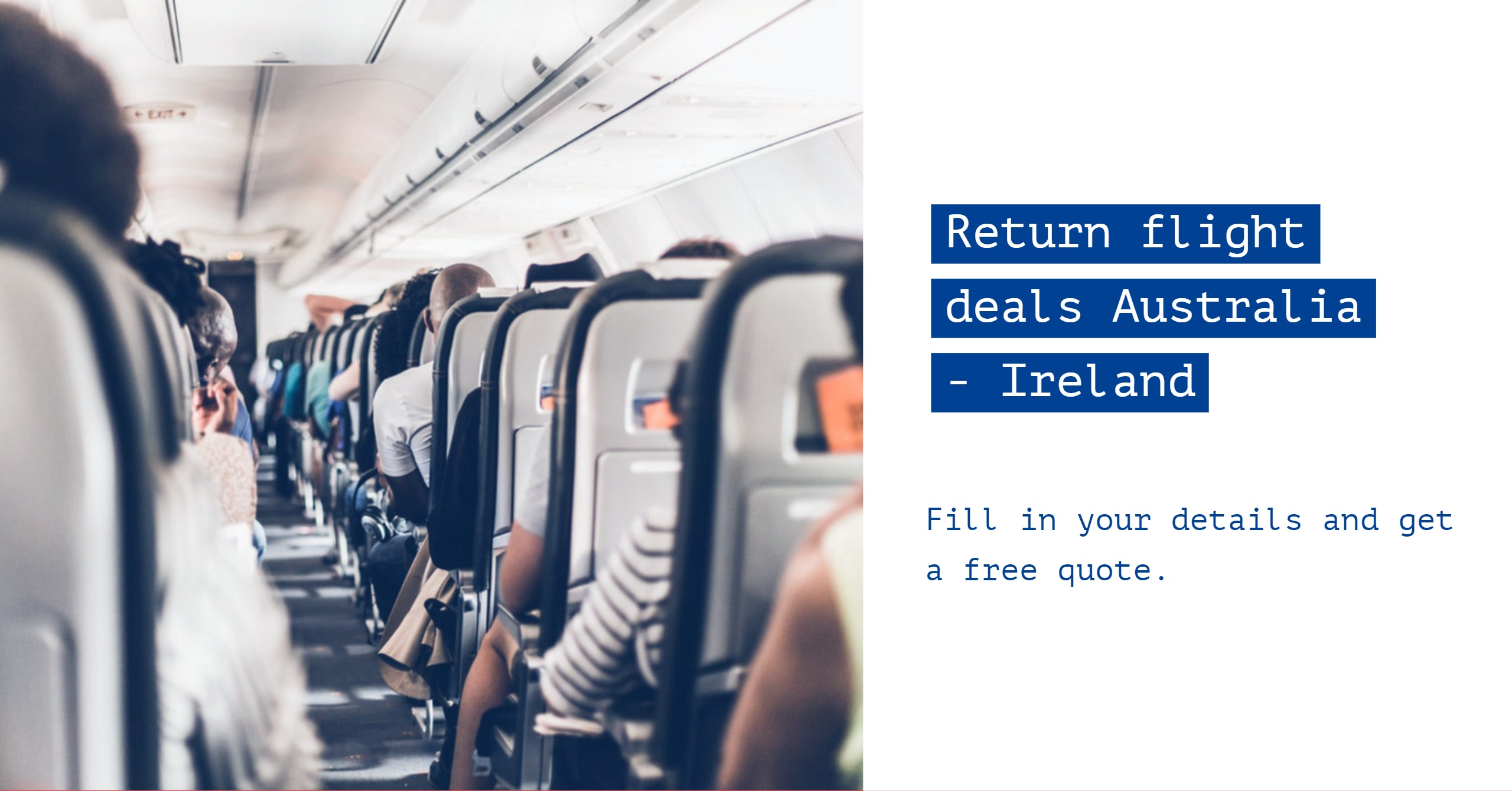 return flights Australia to Ireland