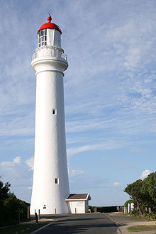 Light house round the twist on the Great Ocean Road