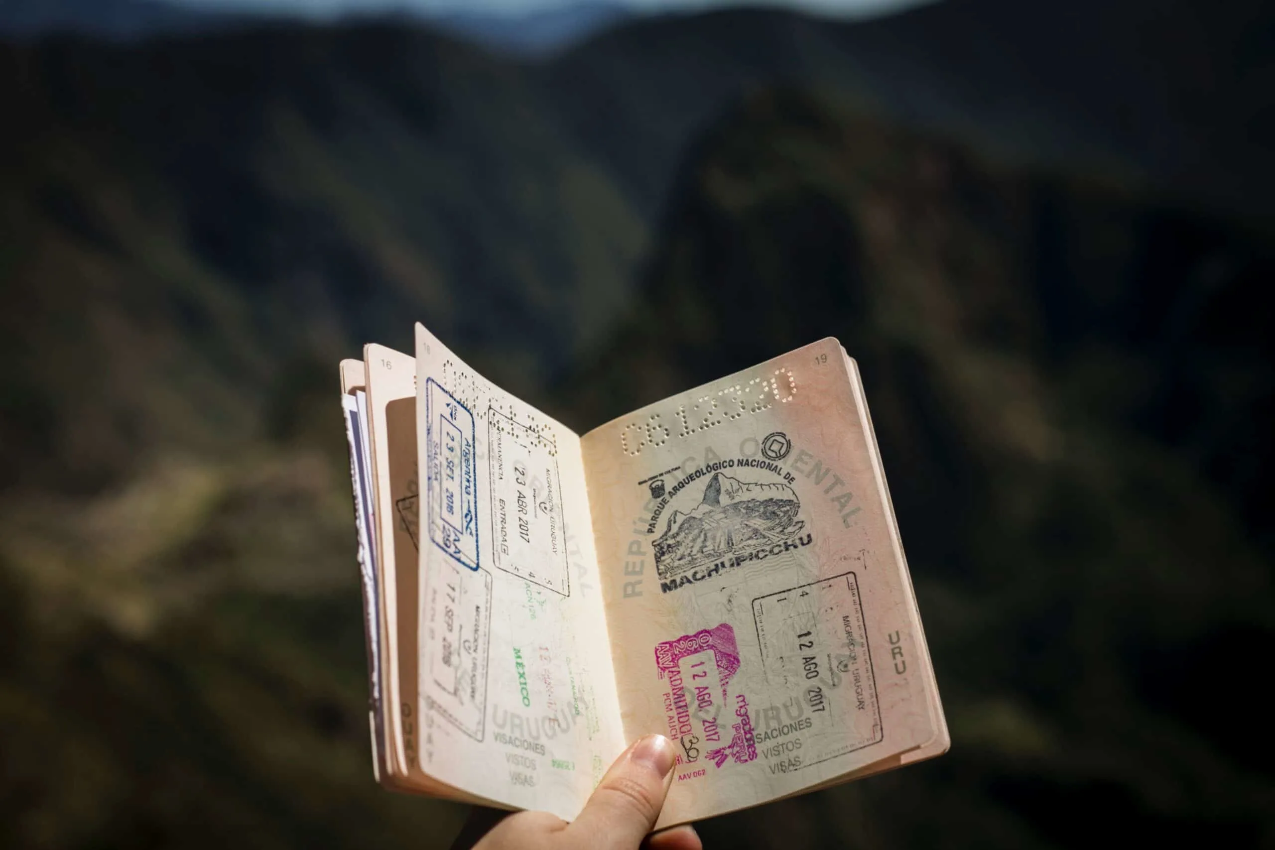 Most stamped passport 