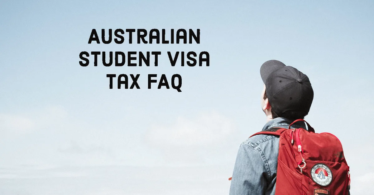 Australian visa tax faq