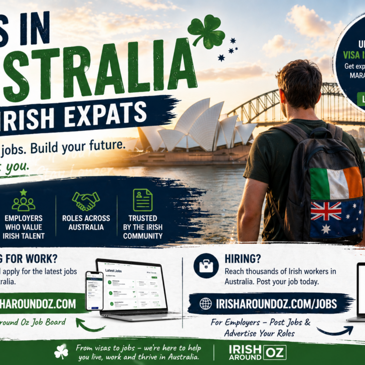 Jobs in Australia for Irish Expats (Plus Visa Help if You&rsquo;re Planning to Stay Longer)